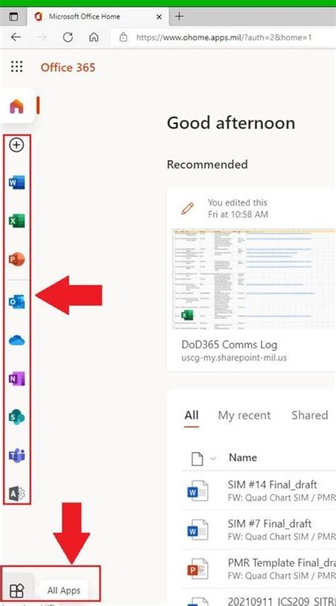 New: Access DoD365 on your personal computer > United States 